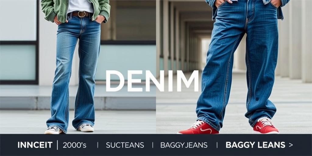 The Evolution of Denim: From Bootcut (2000s) to Baggy (2020s)